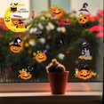 thumbnail image 3 of Clearance! Halloween House Pumpkin Bat Double Electrostatic Adhesive Glass Sticker Painting, 3 of 3