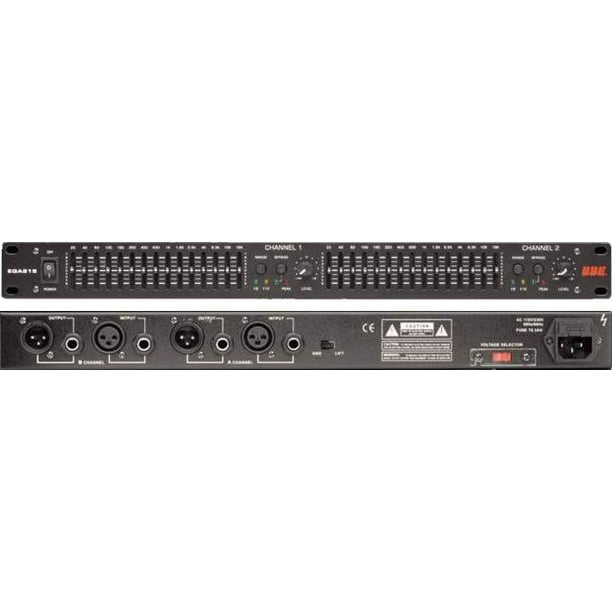 Bbe EQA215 Hgh Quality Dual 15band Graphic Equalizer W/constantq
