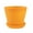 Orange, variant on XINGAG Planter, Pot Large Capacity Flower Pot with Drainage Holes, Balcony Container for Roses Succulents Indoor Outdoor