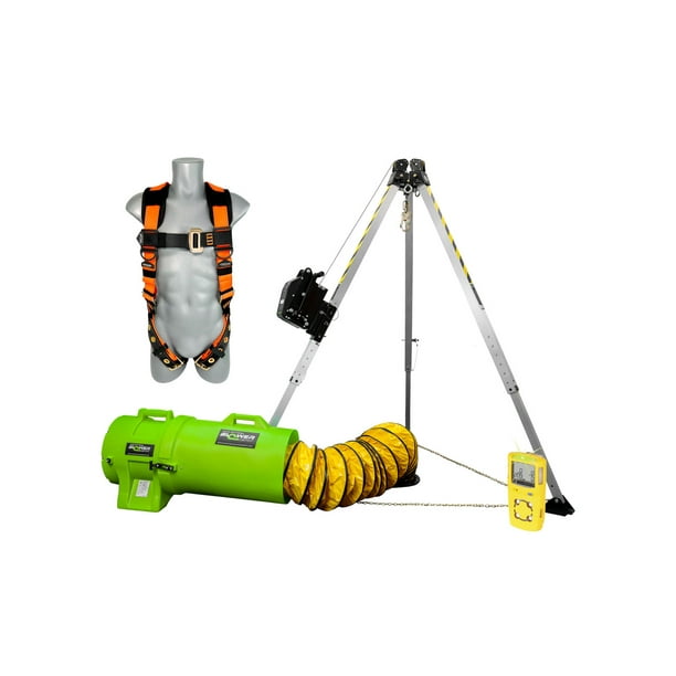 Frontline Confined Space Kit Rescue System All in One Complete Safety