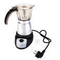 thumbnail image 3 of Espresso Maker, Food-grade Moka Pot, With Mesh Filter For Cafe Coffee Accessory 220V EU Plug Home, 3 of 8