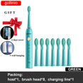 thumbnail image 1 of Venta al por mayor de cepillo de dientes eléctrico usb de carga rápida cabezal de repuesto para adultos blanqueamiento Dropshipping entrega dentro de las 24 horas GL114109RU Tan Jianjun unisex, 1 of 2