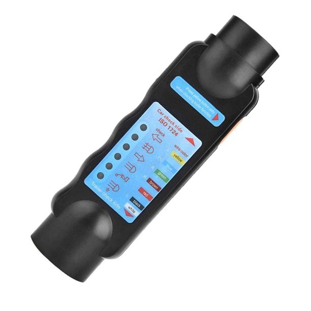 EUBUY 12V 7pin Trailer Test Plug Adapter Trailer Tester Trailer Socket