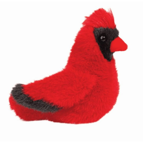 Douglas Carmine Cardinal Red Bird Plush Stuffed Animal - 6 Inch