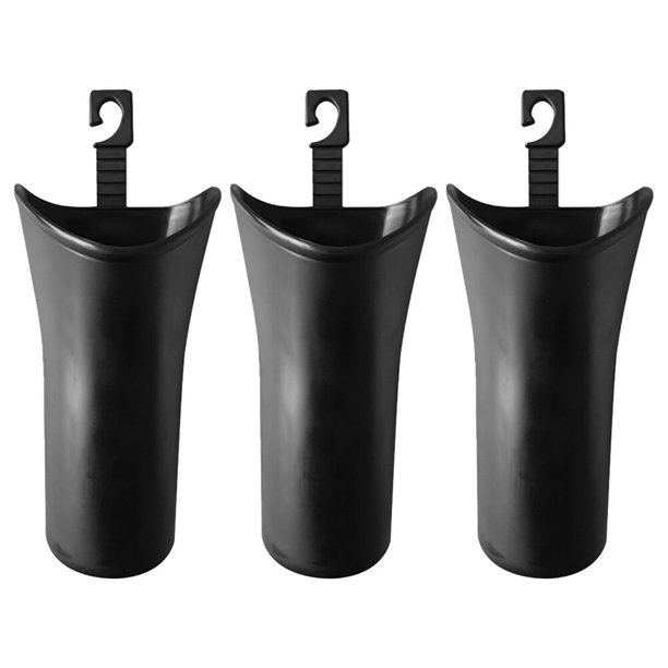 EeaseMX Cubo de basura multifuncional para asiento de coche, 3 unidades