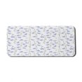 thumbnail image 1 of Nature Computer Mouse Pad, Botany Composition of Bluebells Flourishing on a Plain Background, Rectangle Non-Slip Rubber Mousepad X-Large, 35" x 15", Lavender Blue and Sage Green, by Ambesonne, 1 of 2