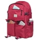 thumbnail image 3 of KAUKKO Elegante Mochila para Laptop Mochila Multipropósito, 18.72L (22 Rojo) KAUKKO KS22-Red, 3 of 5