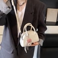 thumbnail image 3 of Bolso pequeño y elegante de alta calidad para mujer, nuevo bolso de mensajero versátil de primavera 2025, bolso de bolos portátil, moderno y sencillo., 3 of 5