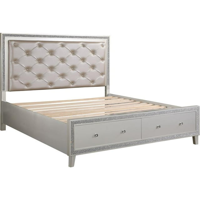 ACME Lit Grand Sliverfluff en Finition PU & Champagne