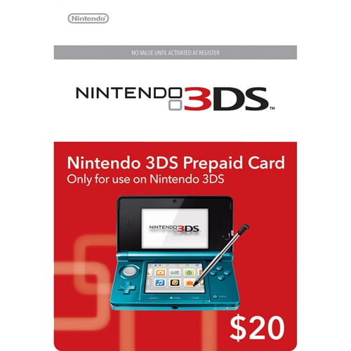 Nintendo 3DS 20 Cash Card
