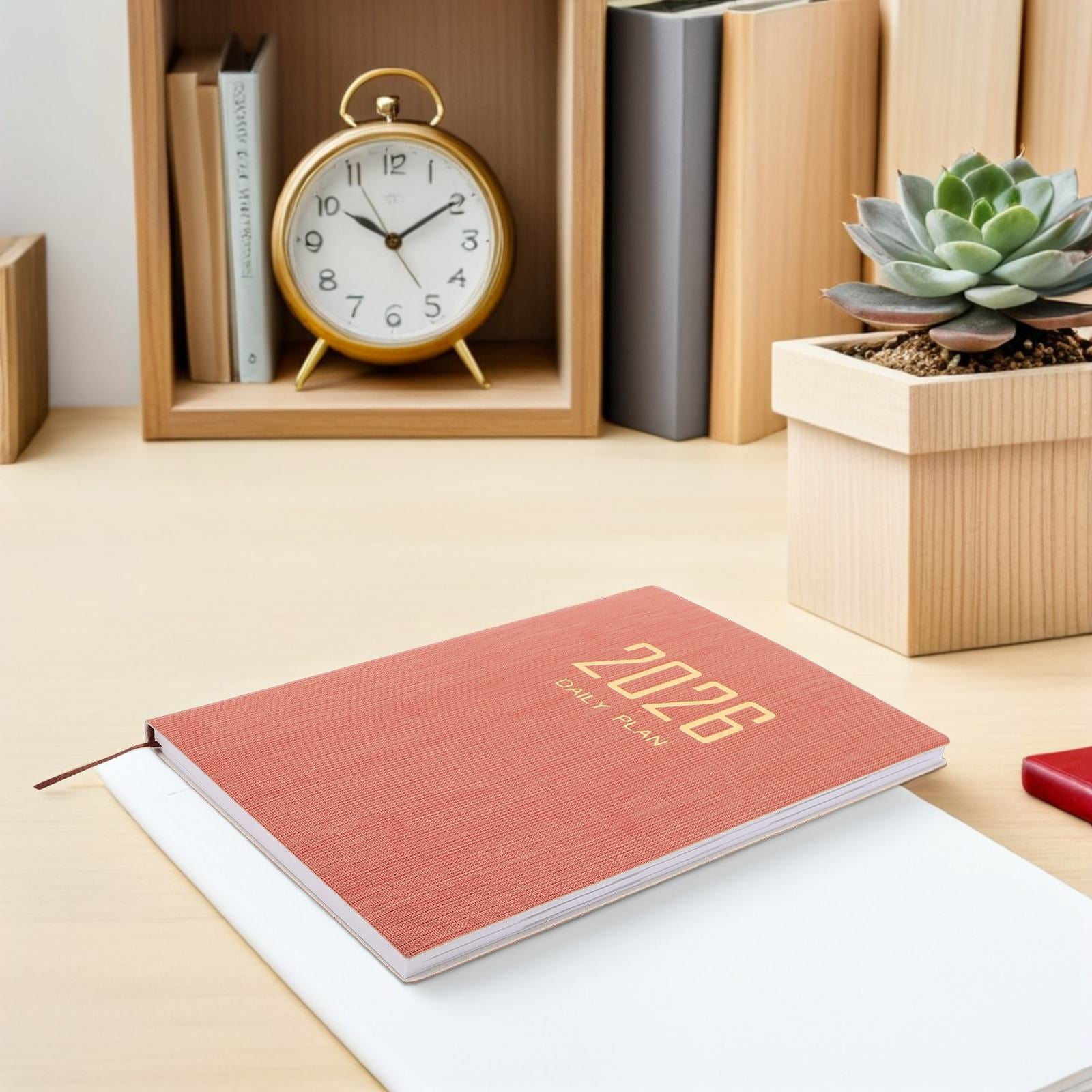 TABLZONE A5 2026 Weekly Planner in with Stylish PU Cover Daily & Weekly Layout for Organized Time Management
