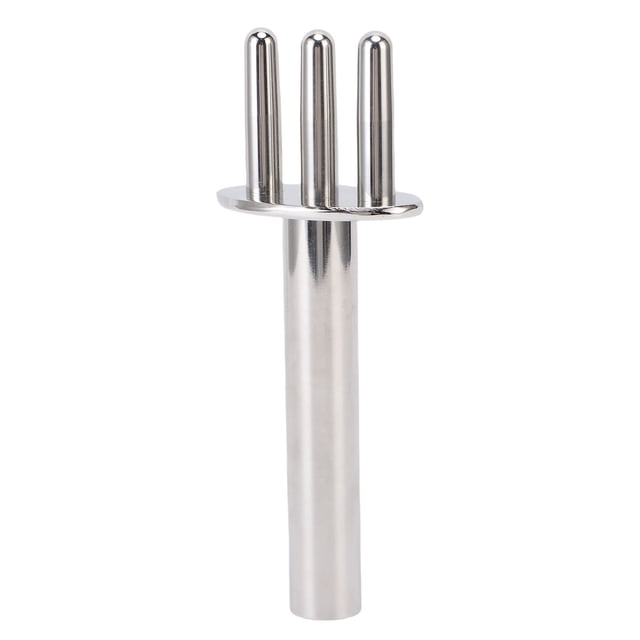 Varilla De Masaje De Punto De Acupuntura Con Horquilla Magnética, Horquilla De Masaje Magnética Con Magnetoterapia, 3 Tenedores Ergonómicos Para Cara, Cuerpo, Cadera