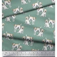 thumbnail image 2 of Soimoi Cotton Duck Fabric Labrador Dog Print Fabric by The Yard 42 Inch Wide, 2 of 3