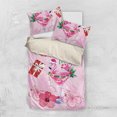 thumbnail image 1 of Bahamas Flamingo Christmas Duvet coverMerry Flocking LT18, 1 of 6