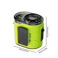 thumbnail image 2 of Ventilador Portátil con Clip Wdftyju 4000 mAh 100 Velocidades Verde, 2 of 9