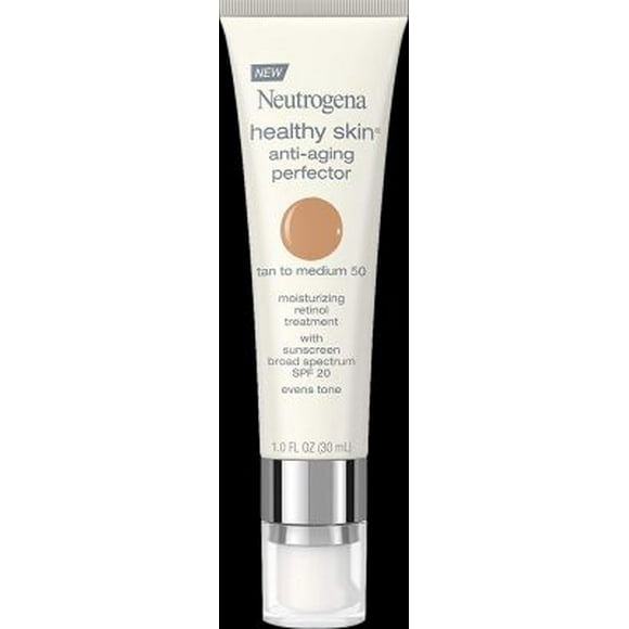 Neutrogena Healthy Skin Anti-Aging Perfector Spf 20 Retinol Treatment 50 Tan To Medium 1 Fl Oz NEUTROGENA COSMETICS