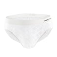 thumbnail image 1 of 3 Pack Mens Underwear Briefs Mesh Low Waist Solid Color Breathable Panties, 1 of 2