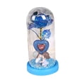 thumbnail image 2 of Rosa eterna en cúpula de cristal, regalo de San Valentín para mamá, decoración de San Valentín base azul, 2 of 9
