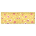 thumbnail image 6 of Yayeee Kitchen Valance Rod Pocket 54" x 18" Living Room Window Curtain, Yellow Stars, 6 of 6
