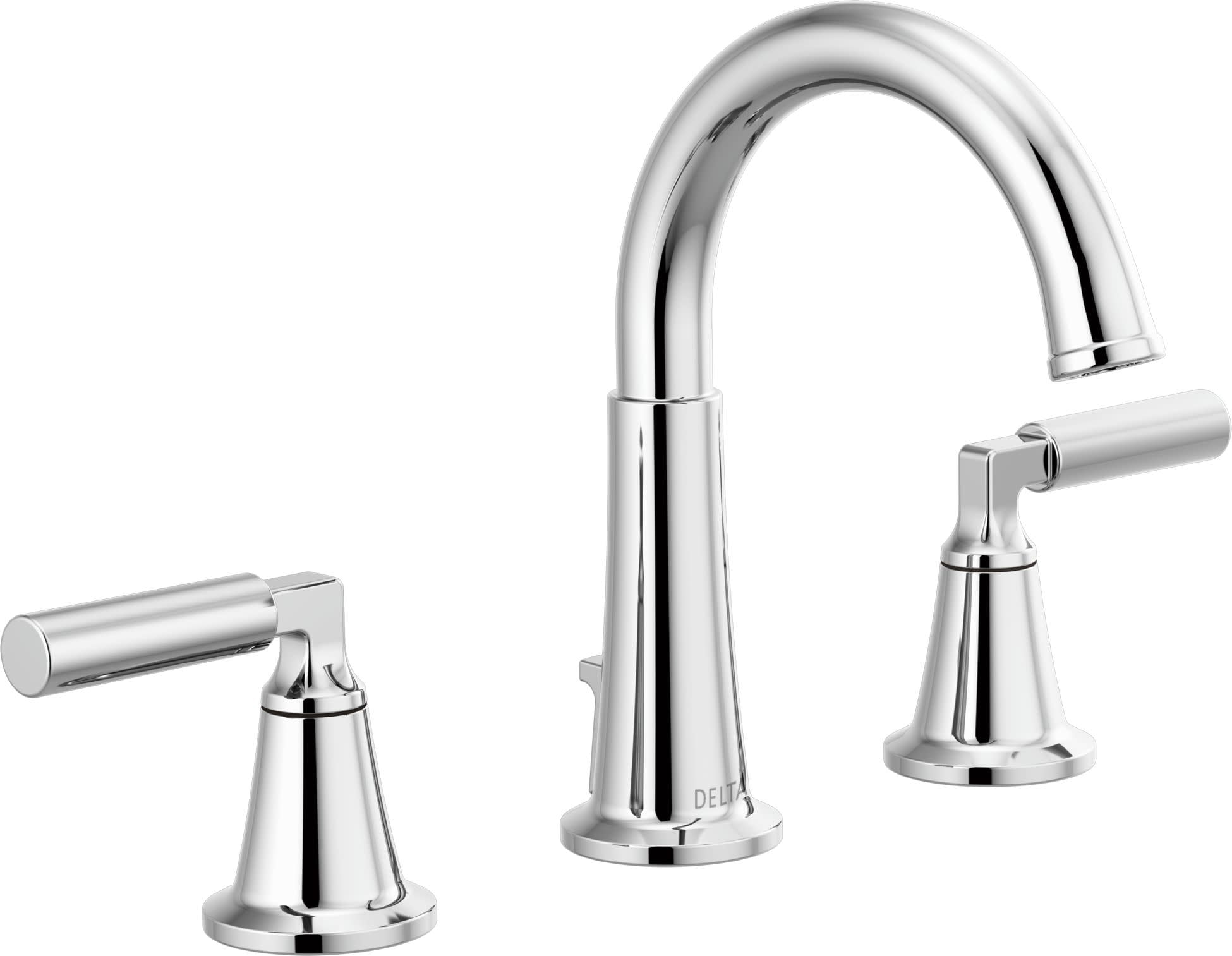 Delta Bowery 1.2 GPM Waschtisch-Armatur – Einhebel, Mit Pop-Up Ablauf, Gebürstetes Nickel (Modell 35548LF-MPU)