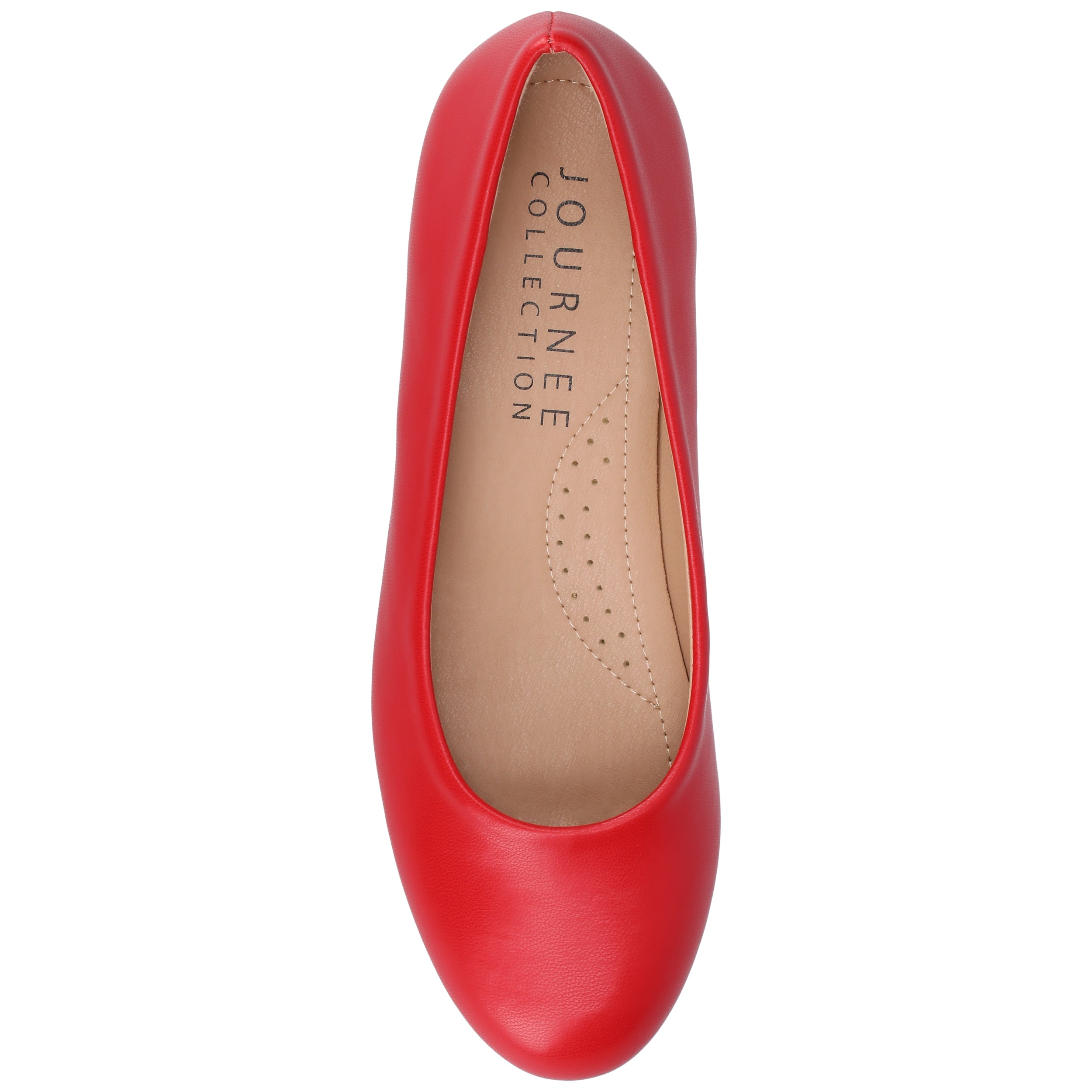Journee Womens Saar Comfort Insole Round Toe Block Heel Pumps