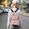 thumbnail image 7 of FORMRS Mini Backpack Purse for Women Quilted Travel Daypack Casual Shoulder Bag, Soft Brown Pattern, 7 of 7