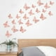 thumbnail image 2 of Decoraciones de Mariposas, 48 Piezas, 3 Estilos y 3 Tamaños Cada , Decoración de y Pasteles, Accesorios de Fiesta, Arte de Pared 3D en Rosa, 2 of 5