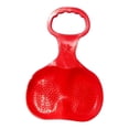 thumbnail image 4 of Trineo de nieve de invierno, trineo de con asa antideslizante, regalo de fiesta, de hierba, deslizador para patio trasero, niños y niñas, festival Rojo, 4 of 8