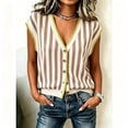 thumbnail image 5 of NTACZA Womens Tank Tops Summer V-Neck Dressy Knitted Sleeveless Casual Tops for Women, 5 of 5