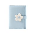 thumbnail image 1 of Simple And Cute Small Flower Student Wallet, Fashionable Three-fold Ladies Wallet Pink, 1 of 5