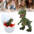 thumbnail image 4 of Juguete De Huevo De Dinosaurio Inteligente, Articulaciones De Juguete De Escotilla De Dinosaurio Vívidas Y Duraderas Oscilantes Para Niñas Y Niños ANGGREK tiranosaurio, 4 of 8