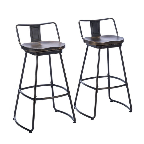Prine Swivel Counter Bar Stool Base, Stool Height For 3 Foot Counter