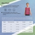 thumbnail image 7 of Haitryli Girls Kids Sleeveless Metallic Leopard Tank Tops Athletic Training Sports Vest Hip Hop Dance Outfits Black 130-140, 7 of 7