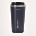thumbnail image 1 of Taza de café de acero inoxidable 304 para el hogar, oficina, de aspecto atractivo, con aislamiento térmico, taza de agua portátil para el automóvil, 1 of 6