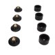 thumbnail image 3 of 4pcs Speaker Isolation Feet Professional Shock Absorption HiFi Speaker Isolation Spikes for Turntable Amplifier CD Player HIFI Speaker Black, 3 of 5