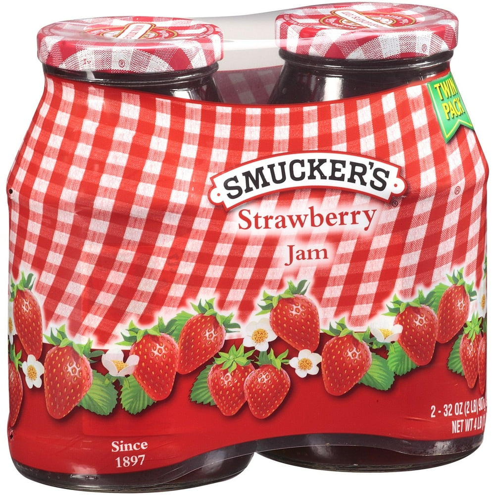 JM Smucker Smuckers Jam, 2 ea