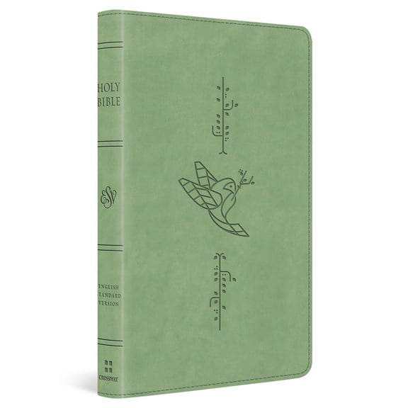 ESV Kid's Bible, Thinline, Red Letter (Trutone, Light Green, Bird of the Air Design), (Hardcover)