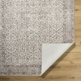 thumbnail image 2 of Livabliss x Our PNW Home Spokane Vintage Border Area Rug, 5'2" x 7', Cream/Medium Brown, 2 of 9