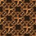thumbnail image 1 of Ahgly Company Machine Washable Indoor Square Transitional Night Red Area Rugs, 8' Square, 1 of 7