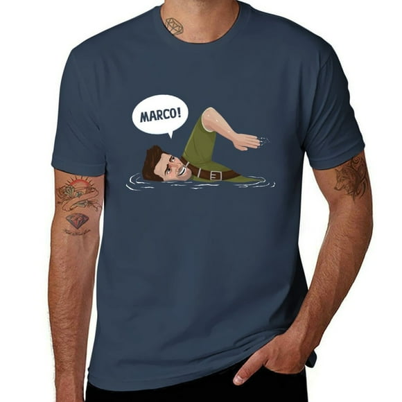 Marco Polo (Nathan Drake from Uncharted) T-Shirt tees sports fans customs mens graphic t-shirts big and tall
