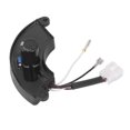 thumbnail image 4 of Regulador de voltaje del generador estilo media luna 6 cables carcasa de plástico regulador de voltaje AVR para generador de 5KW 250V 470UF, 4 of 8