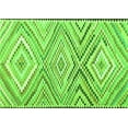 thumbnail image 1 of Ahgly Company Indoor Rectangle Southwestern Green Country Area Rugs, 2' x 5', 1 of 1