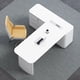 thumbnail image 5 of Modern Keyboard Office Desks Luxury Writing Bureau Multifunctiona Office Desks Meeting Living Room Scrivania Home Decorations My Lux Decor Round, 5 of 24