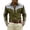 Army Green, variant on GUZOM Mens Western Embroidered Long Sleeve Shirt Stretch Fabric Button Down Cowboy Yoke Design for Rodeo Concert Casual Wear Sky Blue,Size 2XL