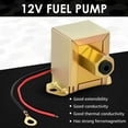 thumbnail image 4 of Vensio -12V Universal Electric Fuel Pump with Installation Kit, High Performance Solid Gasoline Transfer Pump for Cars Trucks and Boats, Durable Metal Fuel Supply Kit, 4 of 9