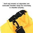 thumbnail image 4 of Sac de Moto Extérieur en PVC, Sac Étanche à l'Épaule, Plongée, Natation, Randonnée, Conduite, Trousses de Voyage, 4 of 5