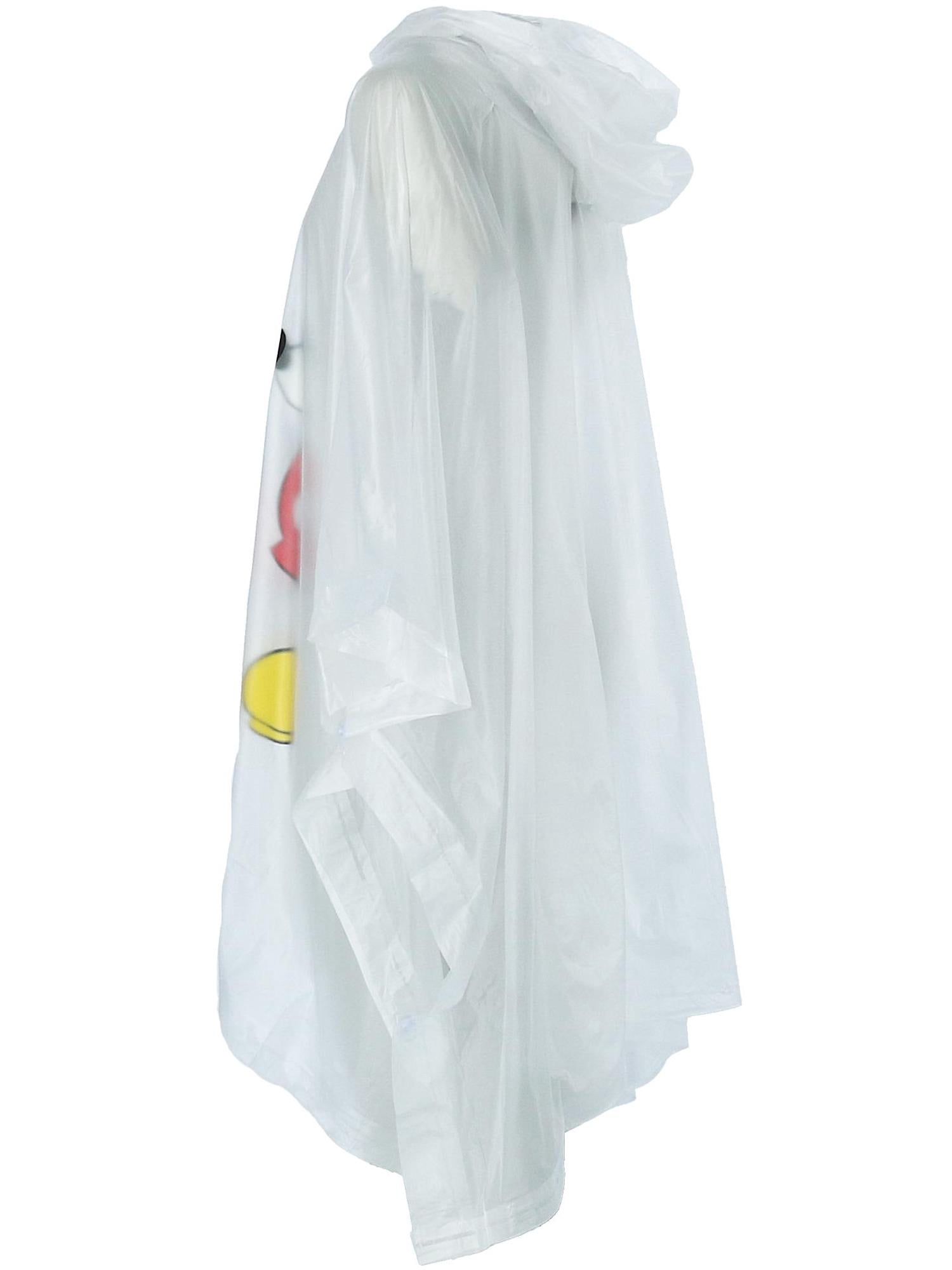 (2 pack) Disney Rain Ponchos White