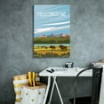 thumbnail image 4 of Epic Graffiti 'Yellowstone National Park' by Arctic Frame Studio, Canvas Wall Art, 18"x26", 4 of 8