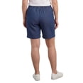 thumbnail image 4 of Turtle Bay New York Womens Lightweight Pull On Denim Shorts Elastic Waist Plus Size, 4 of 10