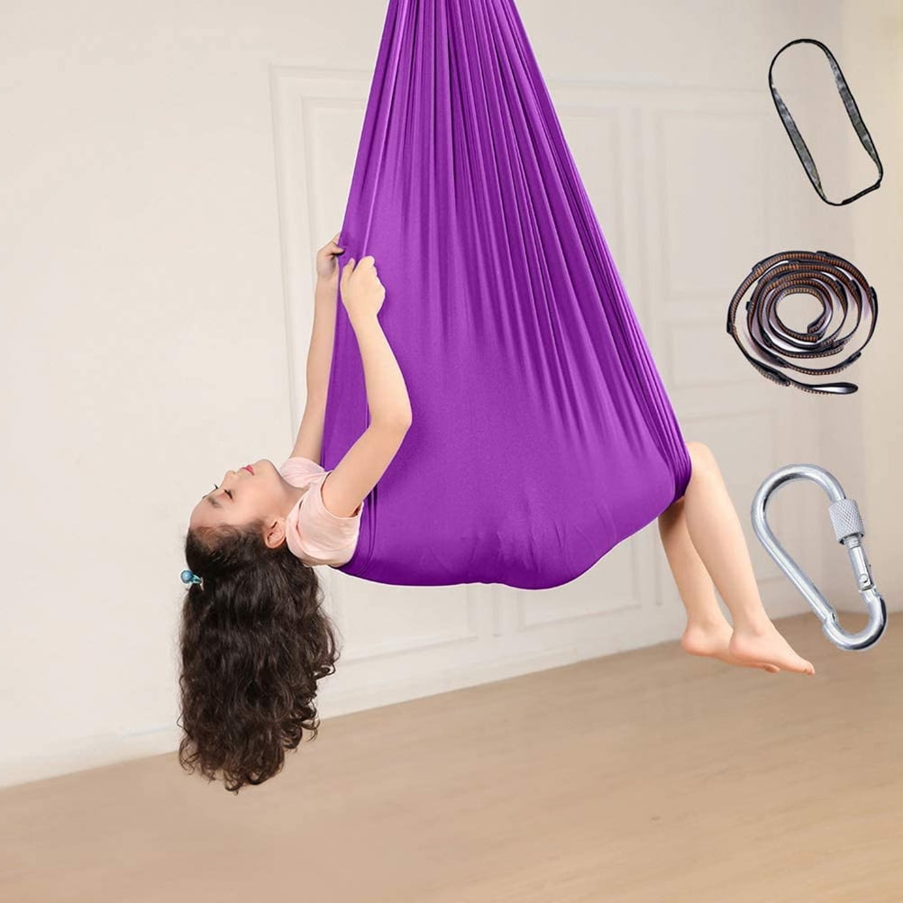 Indoor Therapy Swing for Teens Soft Hammock Swing with Special Needs for Children Yoga Sensory Integration Outdoor Camping